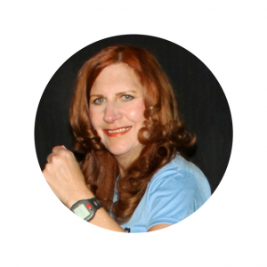Coach Mindy in circle for new website